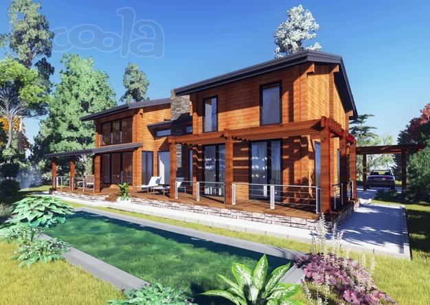 Продажа домокомплектов из клееного бруса